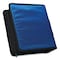 Case It King Size Mighty Zip Tab Binder, 3 Rings, 4 in. Capacity, 11 x 8.5, Blue D-186 BLU - alternate 3